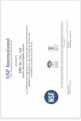 NSF Certificate
