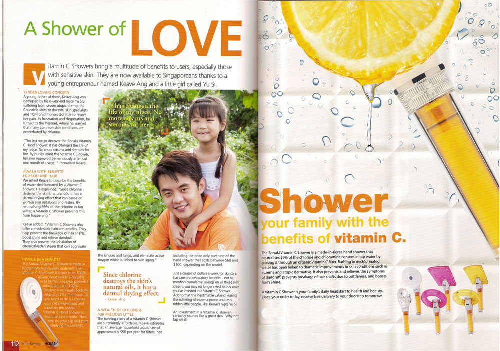 vitamin c showerhead